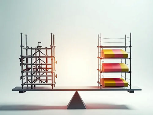 Último blog de la compañía Comparación entre el acoplamiento de tubos y los andamios modulares