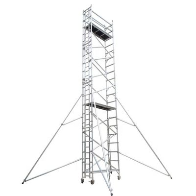 Escafandra plegable de aluminio Torre Escalera Marco Escafandra móvil de aluminio