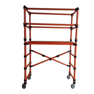 Un buen precio. Anodized Aluminium Scaffold Tower Easy Assembling Portable Lightweight Durable Platform for Construction Maintenance and Industrial en línea