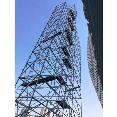 Un buen precio. Sistema de andamios de torre de andamios de aluminio resistente para la construcción en línea