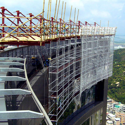 Un buen precio. Plataforma de andamios suspendidos de aluminio para el proyecto de pared de cortina espesor de 3,2 mm en línea