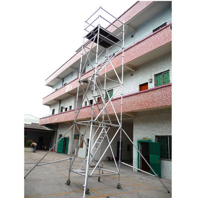 Un buen precio. Escafado móvil ligero Torre de seguridad Escafado de cerradura de aluminio en línea